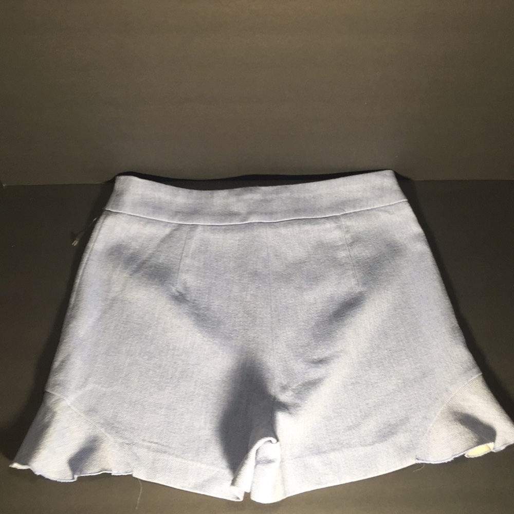 Zara Basic Collection Bermuda Shorts with Ruffles - Picture 6 of 8